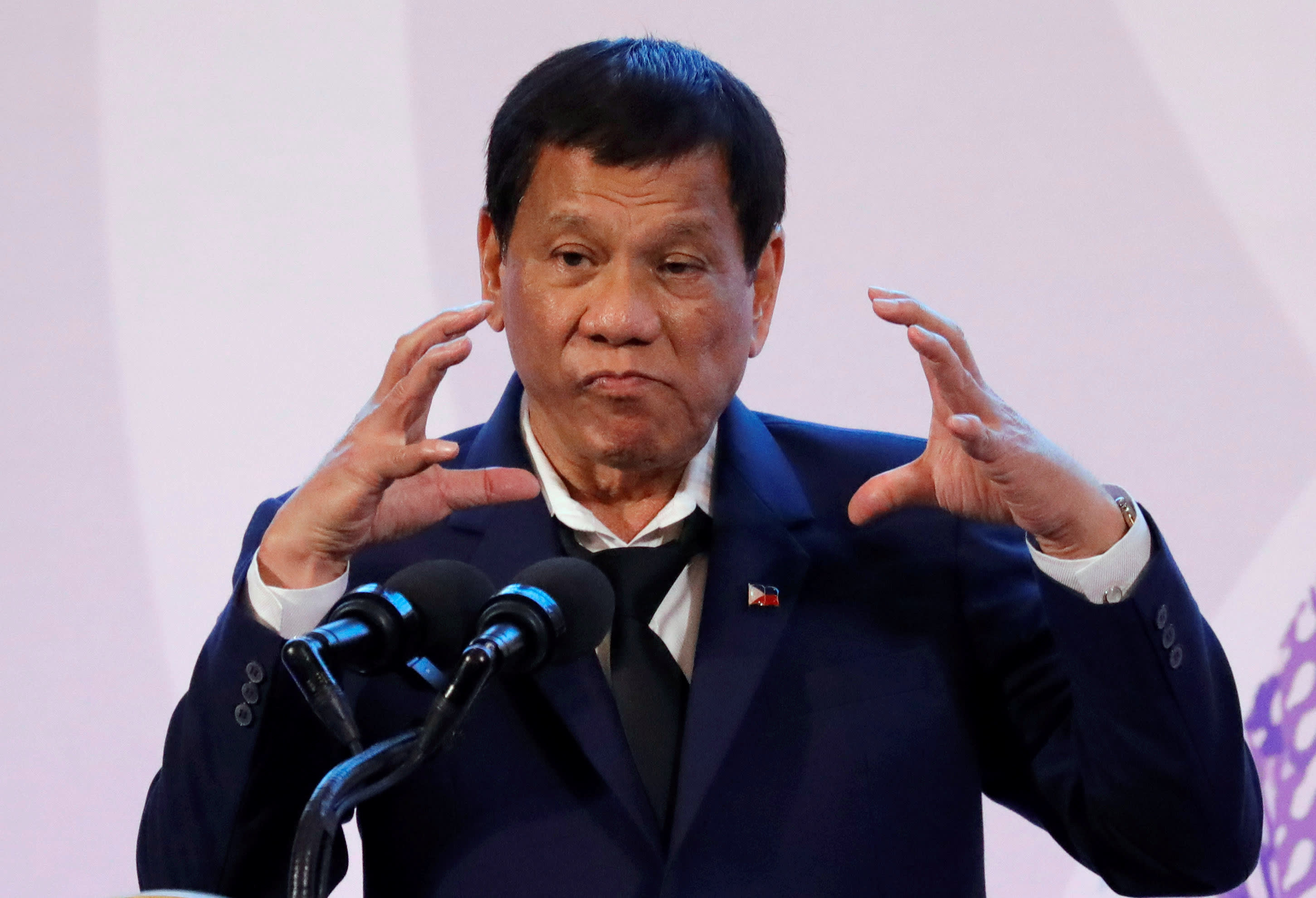 Tổng thống Philippines Rodrigo Duterte