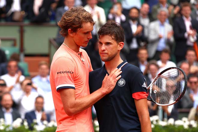 Zverev và Thiem chưa giành được Grand Slam