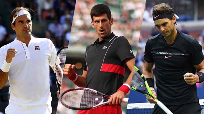 Bộ ba Federer, Djokovic và Nadal quá mạnh