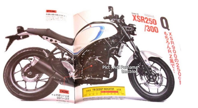 Yamaha&nbsp;phát triển hai mô hình XSR250 và XSR300 nhằm đối trọng&nbsp;với Honda CB300R&nbsp;