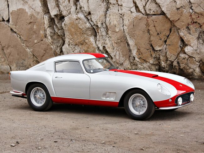 1958 Ferrari 250 GT Tour de France Berlinetta: 6 triệu đô la (140 tỷ VND). Đây là chiếc Ferrari 250 GT Tour de France Berlinetta 1958 duy nhất được giao cho Thụy Điển.