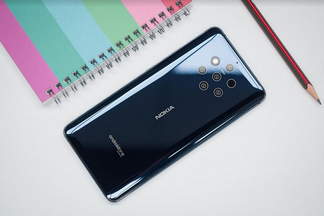 Nokia 9 PureView là một trong những sản phẩm Nokia đầu tiên lên đời Android 10.