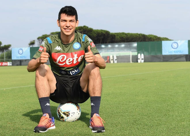 Lozano gia nhập Napoli