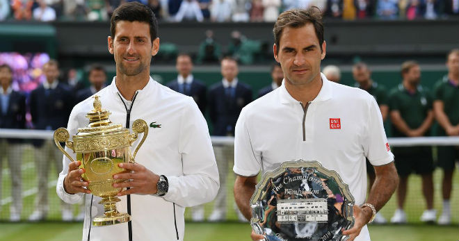 Federer có cơ hội phục hận Djokovic ở chung kết Wimbledon 2019 khi họ chung nhánh bán kết US Open năm nay