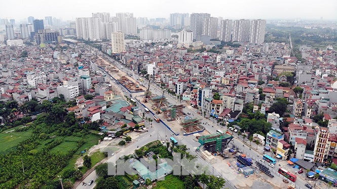 Công trình được khởi công vào tháng 5/2018, có chiều dài 5km với tổng mức đầu tư hơn 5.300 tỷ đồng.