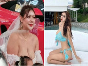 Bạn trẻ - Cuộc sống - Hot girl siêu vòng 1 bị bắt gặp ngoài đời gây sốc vì nhan sắc thật