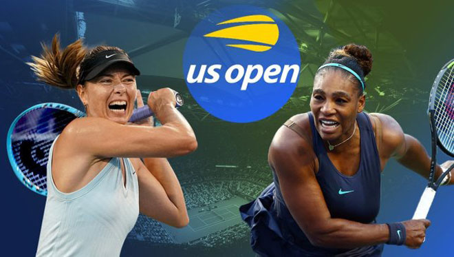 Sharapova sẽ đối đầu với Serena Williams ở ngay vòng 1 US Open 2019