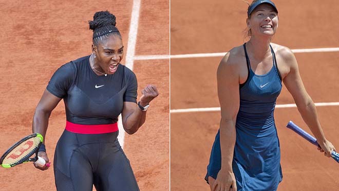 Serena "hủy diệt" Sharapova ở vòng 1 US Open 2019