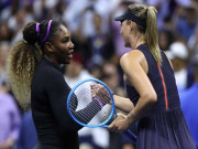 Thể thao - Video tennis Sharapova - Serena: Sức mạnh sấm sét, break liên hồi (Vòng 1 US Open)