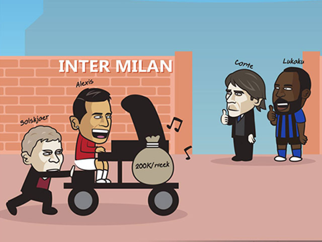 Ảnh chế: Đẩy Sanchez sang Inter Milan, MU vẫn không "thoát nợ"