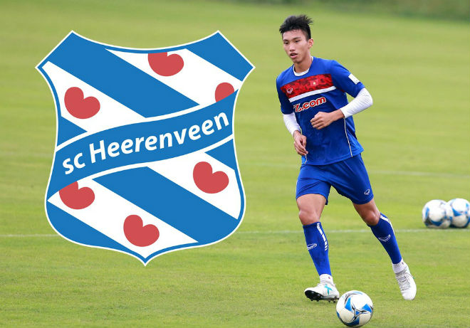 Đoàn Văn Hậu sẽ có dịp thử sức ở giải VĐQG Hà Lan trong màu áo CLB SC Heerenveen