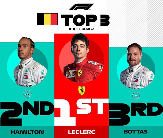 Đua xe F1, Belgian GP: Chiến thắng lịch sử cho tài năng người Monaco, tri ân bạn thân đã khuất - 1