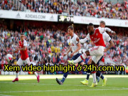 Bóng đá - Video highlight trận Arsenal - Tottenham: Hàng công đua tài, 4 bàn tuyệt hảo (Vòng 4 Ngoại hạng Anh)