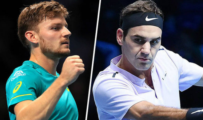 Federer dễ dàng đánh bại Goffin