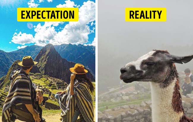 Thực ra thì cảnh sắc ở Machu Picchu cũng không ấn tượng lắm