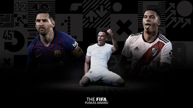 Messi lọt vào Top 3 đề cử "Bàn thắng đẹp nhất" - FIFA Puskas 2019
