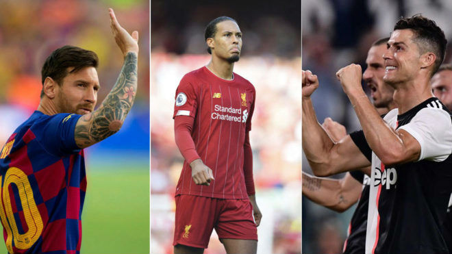 Messi, Van Dijk và Ronaldo lọt top 3 ứng viên quyết định tranh giải "FIFA The Best 2019"