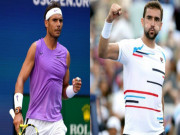 Thể thao - Video, kết quả tennis Nadal - Cilic: Set 2 choáng váng, &quot;Bò tót&quot; nổi giận (Vòng 4 US Open)