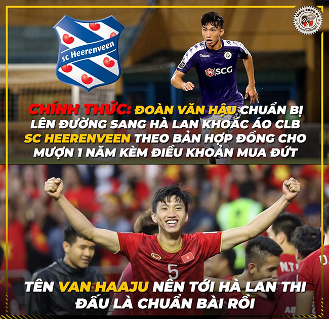 Văn Hậu sang Hà Lan thi đấu khiến fan Việt một phen "sôi sục".
