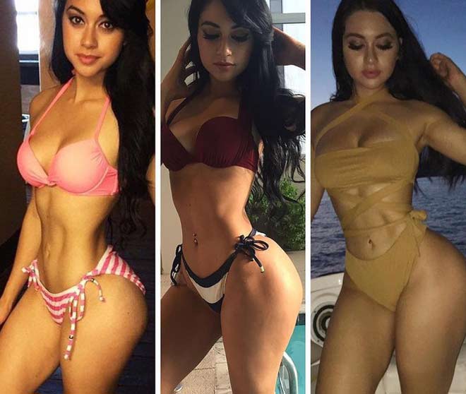 Jailyne Ojeda Ochoa có thân hình "đồng hồ cát"