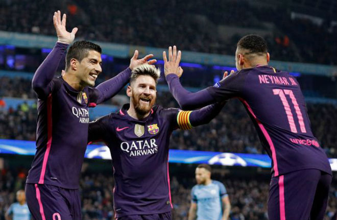 Messi và Suarez luôn mong muốn tái hợp Neymar ở Barca