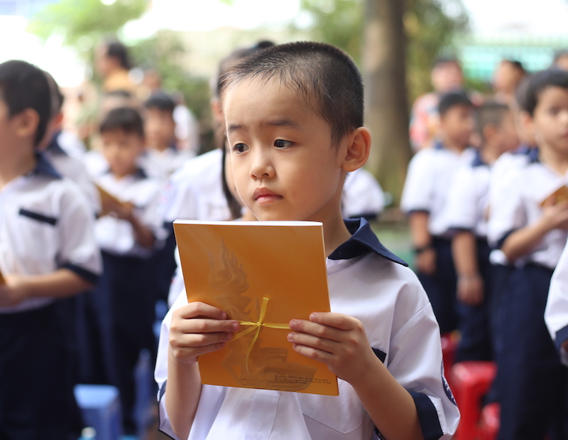 Anh cả Nguyễn Lê Quách Thế Huynh.