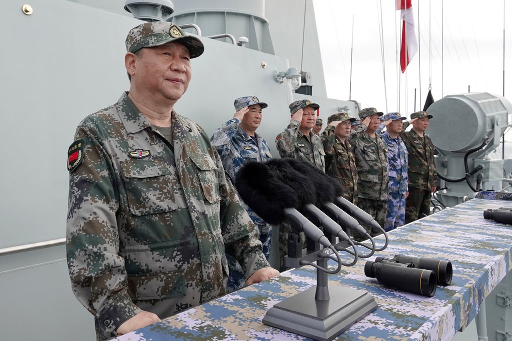 Chủ tịch Trung Quốc Tập Cận Bình hồi đầu năm đề cập đến việc sẽ phải thu hồi Đài Loan bằng vũ lực.