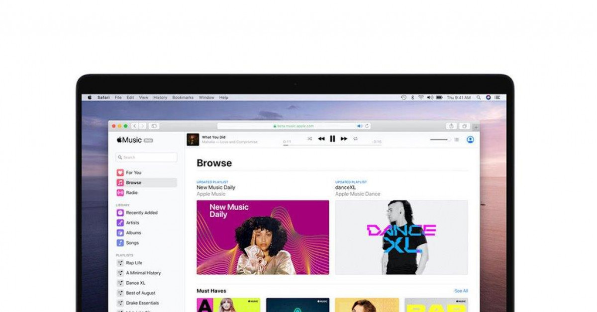 Apple Music ra mắt phiên bản web, đối đầu trực tiếp với Spotify