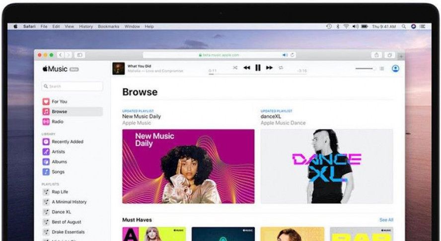 Người dùng có thể truy cập beta.music.apple.com để trải nghiệm