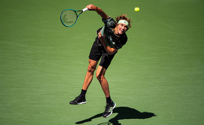 Alexander Zverev là&nbsp;"Vua phát bóng hỏng" trong 10 giải Grand Slam gần nhất