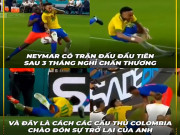 Tranh vui - Ảnh chế: Ngày tái xuất sân cỏ không &quot;êm đềm&quot; của Neymar