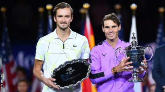 Trong 2 Grand Slam sân cứng từng vô địch, Nadal có duyên với US Open hơn Australian Open (4 so với 1)