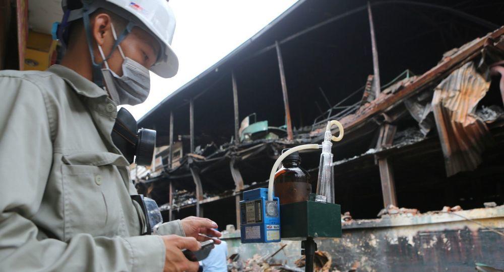 Từ nay, Hà Nội được giao là đơn vị đầu mối quan trắc, cung cấp thông tin môi trường sau vụ cháy Công ty Rạng Đông.