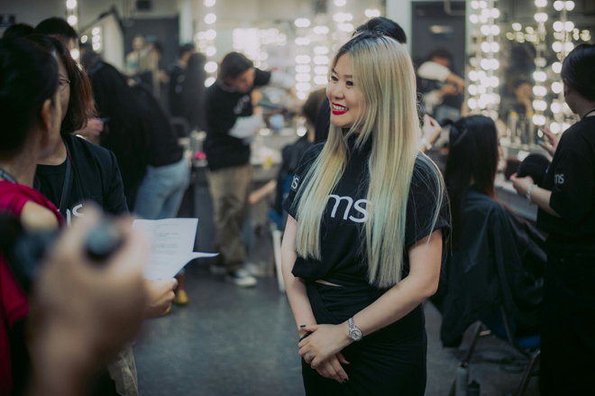 Sự góp mặt của KMS Artist Minh Phương với vai trò là NTM làm tóc cho các người mẫu trong Redress Design Award 2019 đã đem đến những mẫu tóc vô cùng ấn tượng.