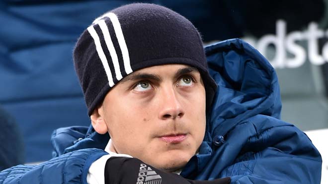 Dybala phải dự bị ở Juventus