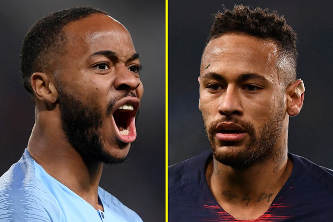 
Sterling thăng hoa trong khi Neymar vật lộn sự nghiệp lúc này