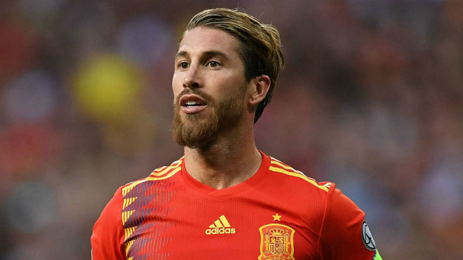 Sergio Ramos cán mốc kỷ lục 167 trận khoác áo ĐT Tây Ban Nha như đồng đội cũ Iker Casillas