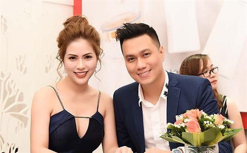 Diễn viên Việt Anh và vợ cũ Hương Trần thời còn hạnh phúc bên nhau.