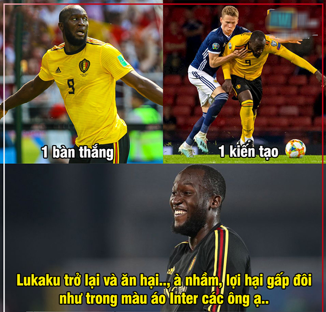 Lukaku "hiện hình" sát thủ sau khi chia tay MU.