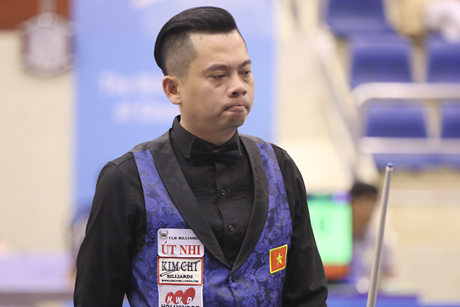 Cơ thủ Dương Anh Vũ có trận thua rất khó tin tại chặng 4&nbsp;PBA Tour 2019