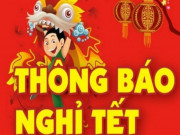 Tin tức trong ngày - Chốt phương án nghỉ tết Nguyên đán Canh Tý 2020