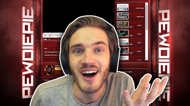 PewDiePie &#40;còn gọi là Felix Kjellberg&#41; kiếm 3.319,71 USD/phút &#40;~77,2 triệu đồng/phút&#41;. Trong năm 2018, chàng trai này kiếm được 15,5 triệu USD.