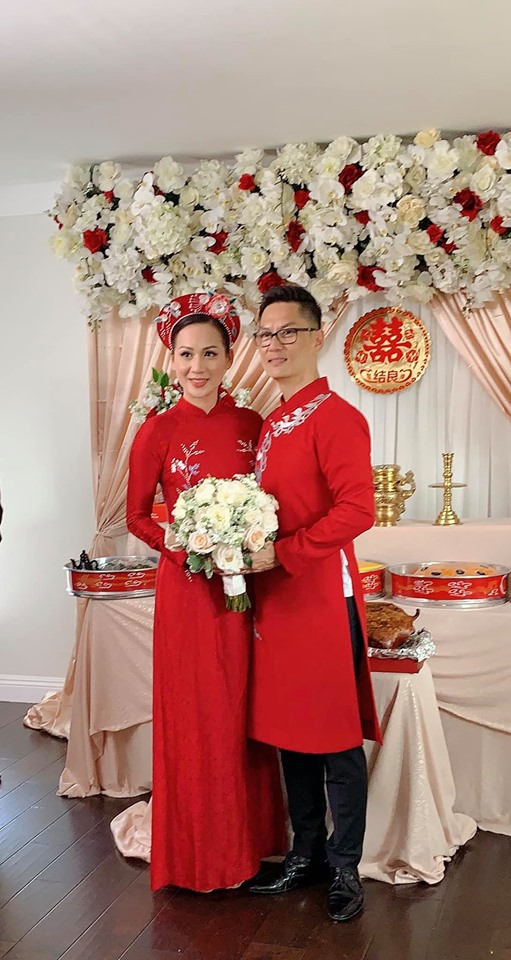 Chồng cũ ca sĩ Nguyễn Hồng Nhung - em trai Trizzie Phương Trinh cưới lần 2 ở Mỹ