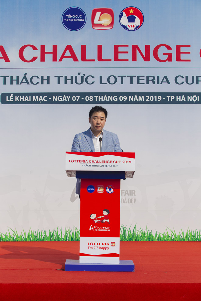 Ông Lee Woo Ju, Giám đốc Chi nhánh Hà Nội, Công ty LOTTERIA Việt Nam