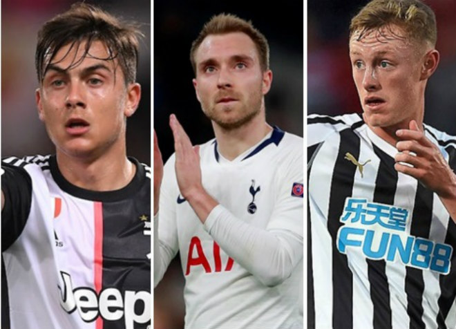 Dybala - Eriksen - Longstaff