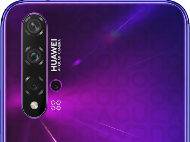 Rò rỉ smartphone Android tiếp theo của Huawei: Nova 5T với 5 camera AI