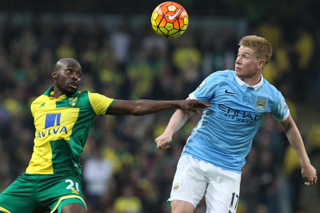 Man City từng thắng Norwich 7-0 vào năm 2013