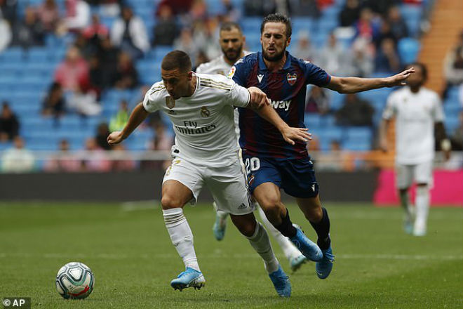 &#34;Bom tấn&#34; Hazard ra mắt La Liga: Đi bóng dứt điểm cực chất vẫn chưa sáng nhất - 3