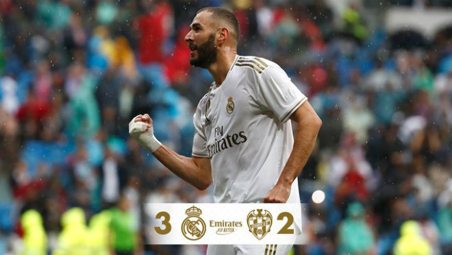 Tuy nhiên, ngôi sao sáng nhất trận đấu là Karim Benzema - tác giả cú đúp giúp Real giành chiến thắng 3-2