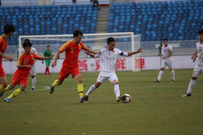 U22 Việt Nam đã thắng tưng bừng U22 Trung Quốc.